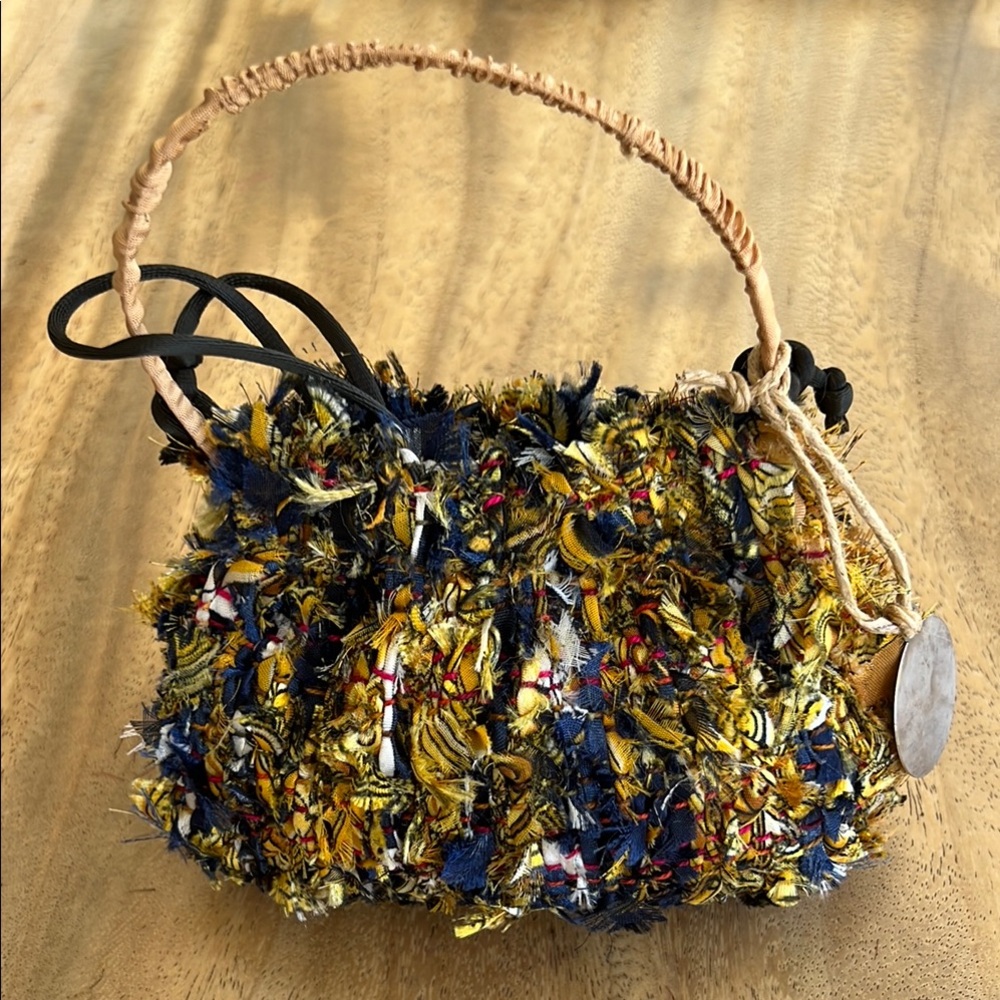 Handcrafted in Brazil, One of a Kind Clutch
